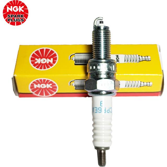 NGK motorcycle spark plug CPR6EA-9 6899 for Honda Hauzu Suzuki Yamaha 125(1pcs)