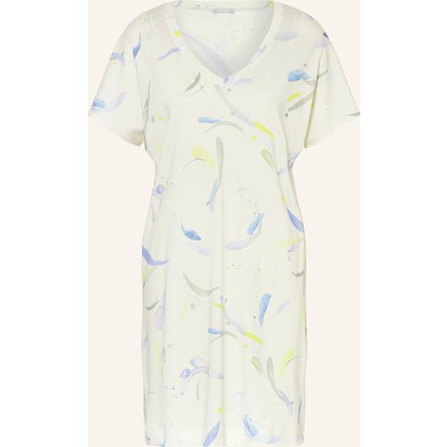 Watercolor-Print Sleep & Lounge Nightgown - Dive of Color - Large