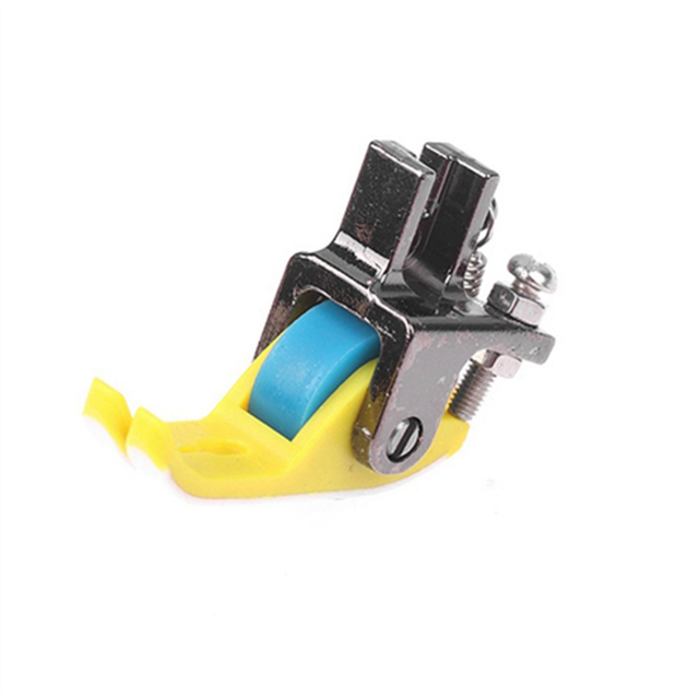 Universal Industrial Sewing Machine Leather Roller Wheel Presser Foot of Flat Car Thick Fabric Clothing Feet A
