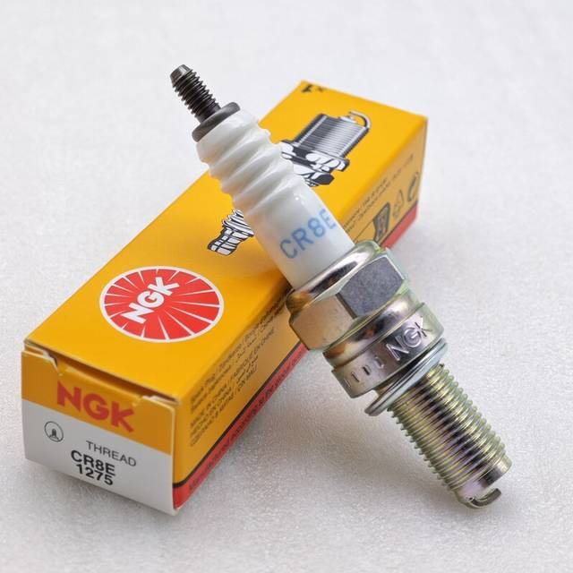 (CR8E 1pcs) Original NGK Motorcycle Spark Plug Suitable For Benelli 500 Cubs 250TRK502 Jinpeng 250 Huanglong 300/600