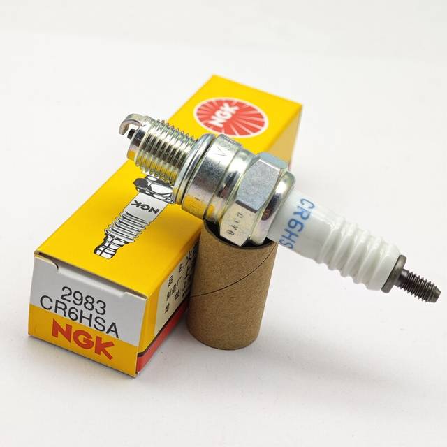 (CR6HSA 1pcs) 1pcs Original Motorcycle NGK Spark Plug #2983 For Tianjian 125 Qiaoge 100 Ghost Fire Fuxi Qiaoge I125 AS125