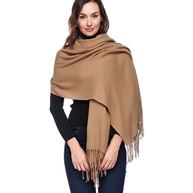 HOYAYO Wool Shawl Wraps - Extra Large Thick Soft Pashmina Scarf