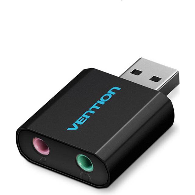 USB Sound Card USB Audio Interface headphone Adapter Soundcard for Mic Speaker Laptop PS4 Computer External Sound Card