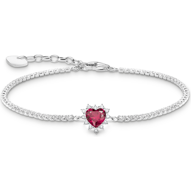 Thomas Sabo Armband - Romantic Heart - A2188-013-10-L19V - rot