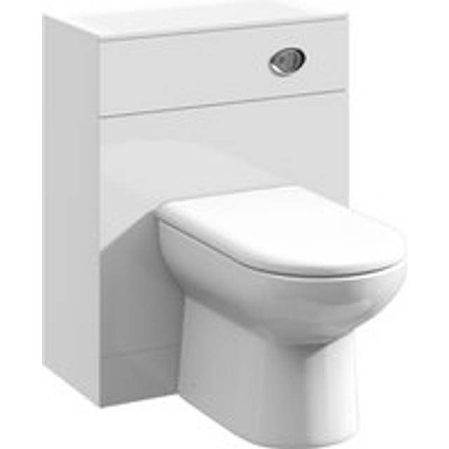WC Unit   - 600mm - Gloss White