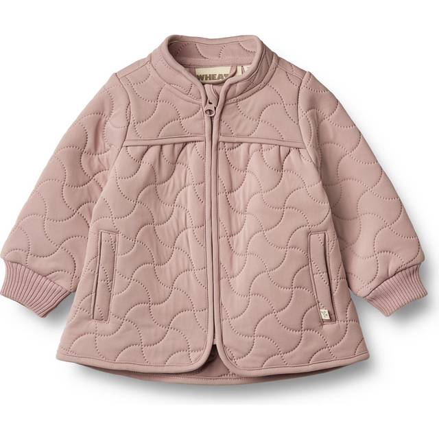 WHEAT Baby Thilde Thermal Quilted Jacket, Warm Rose