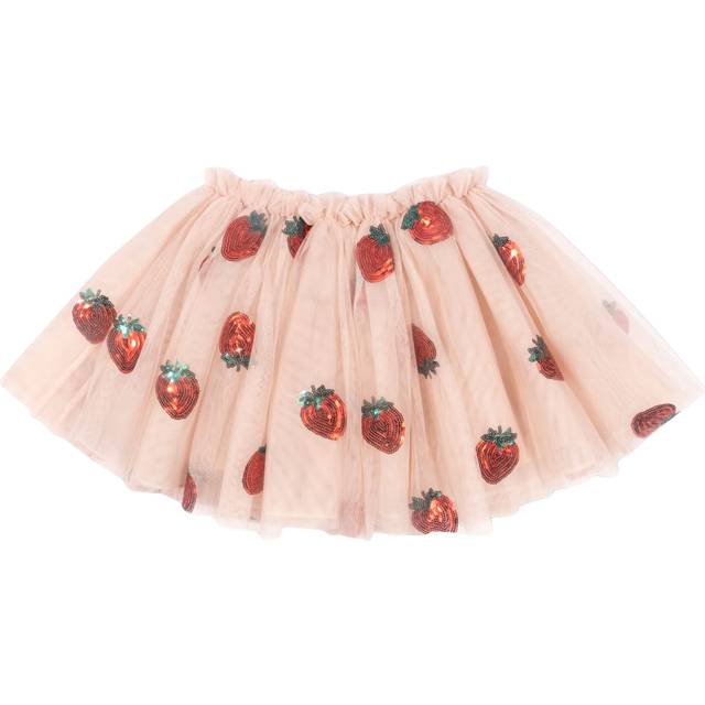 Konges Sløjd Yvonne Kjol I Tyll Strawberry | Rosa | 4 years