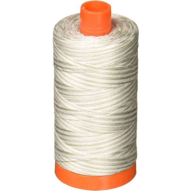 AURIFIL USA 1 422ydSilver Aurifil Mako Cotton Thread Solid 50wt 1422yds  Silver Moon