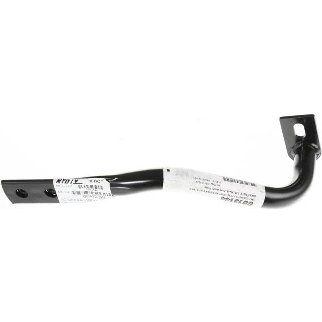 Evan-Fischer Bumper Bracket compatible with Chevrolet Silverado P/U 07-13 Front Steel New Body Style Left Side