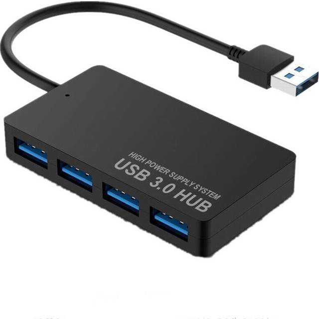 4 Ports USB 3.0 HUB High Speed with LED Indicator Light for Windows XP/Vista/7/8 for MAC for Multi-device Computer Laptop
