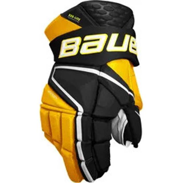 Bauer Handske Vapor Hyperlite SR Black/Gold - Svart/Guld (14)