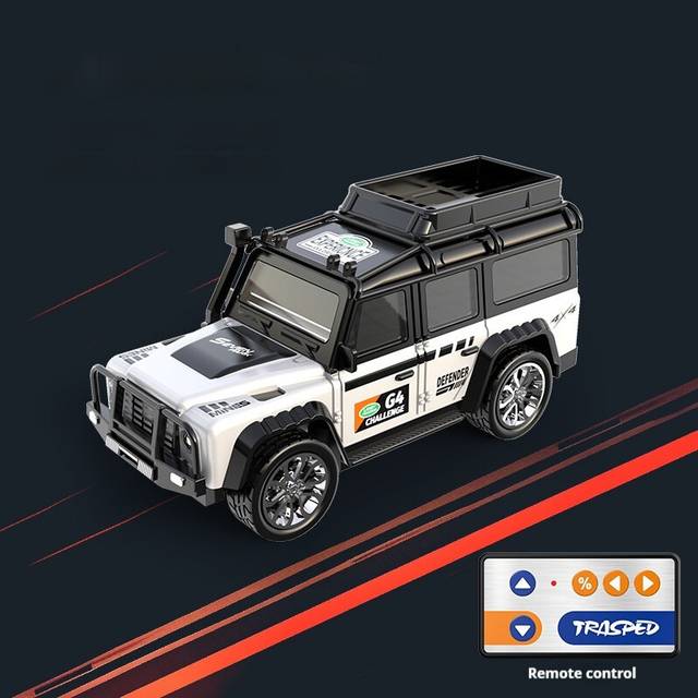 (E) 1:64 Rc High-Precision Mini Alloy Remote Control Car Cross-Country Drift 2.4g Adjustable Speed Agile