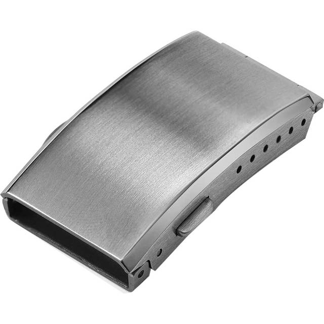 Watch Buckle Fold Safety Milled Clasp, 18Mm
