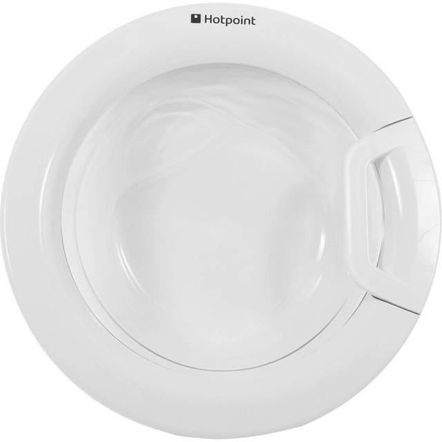 Hotpoint Washing Machine Complete White Door Frame Glass & Handle Genuine