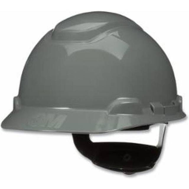 3M 142-H-708SFR-UV Ratchet Suspension Hard Hat with Uvicator, Gray