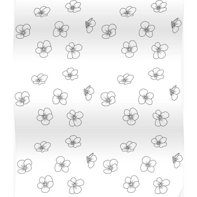 "(Flower Black and White=993) Posters 16x20"" or 18x18inch Wall Art Living Room Bedroom DÃ©cor Print"