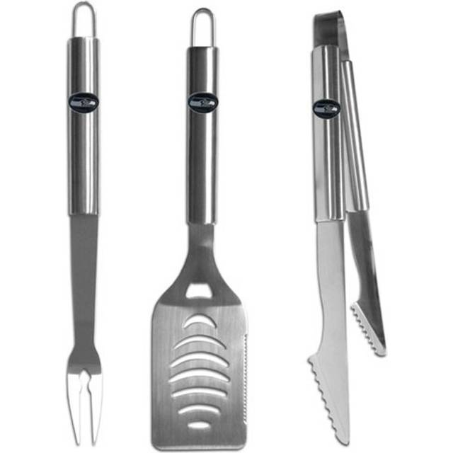 Seattle Seahawks Grilling BBQ 3 Piece Utensil Set