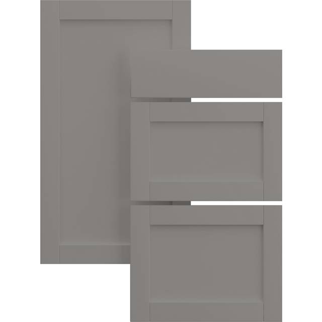 Epoq Shaker Steel Grey lucka till köket 60x195