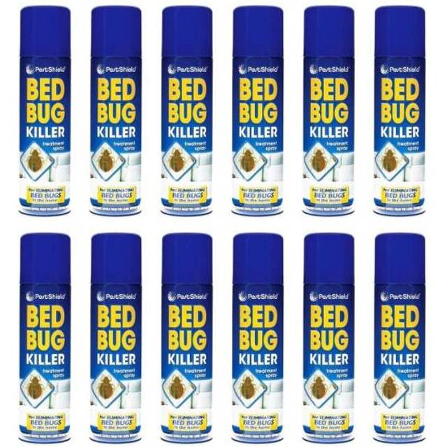 PetShield Bed Bug Killer Treatment Spray 200ML (Pack of 12)