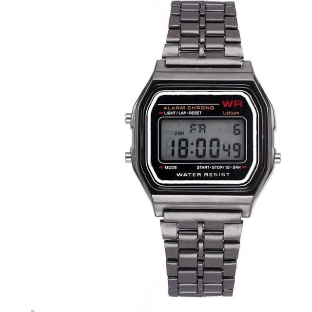 (black) Men Sports Watches Military Led Digital Waterproof Quartz Wrist Watch - Black