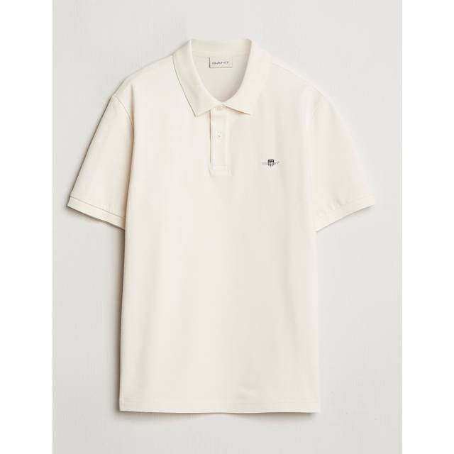 GANT Men Textured Polo Shirt (XL)