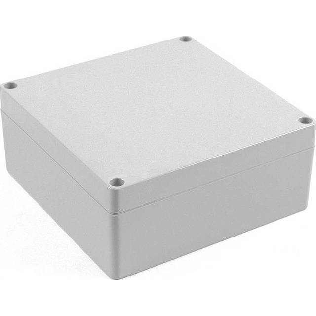 Hammond 1554QGY Watertight ABS Enclosure Grey 140 x 140 x 60mm