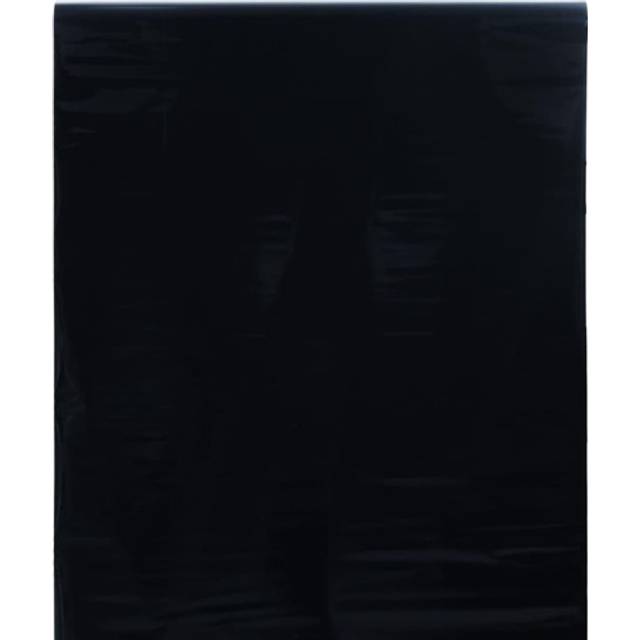 vidaXL Window Films 3 pcs Static Frosted Black PVC