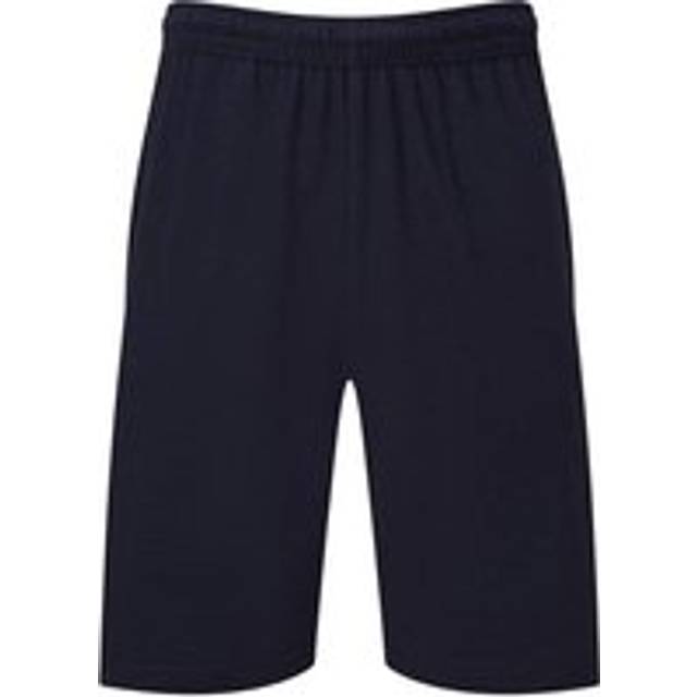(XXL, Deep Navy) Fruit of the Loom Mens Iconic 195 Jersey Shorts