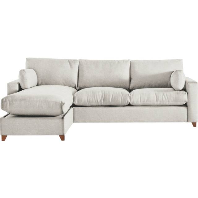 Yepez Ottoman Sleeper Corner Sofa Bed - Clay (95cm H X 179cm W X 97cm D)