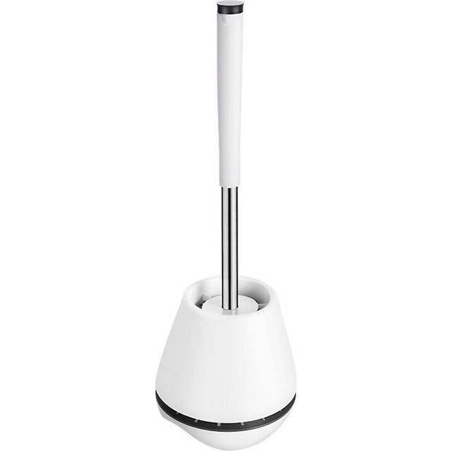 Toilet Brush And Bracket, With Long Handle, Drip-proof, Easy Assembly And Deep Cleaning