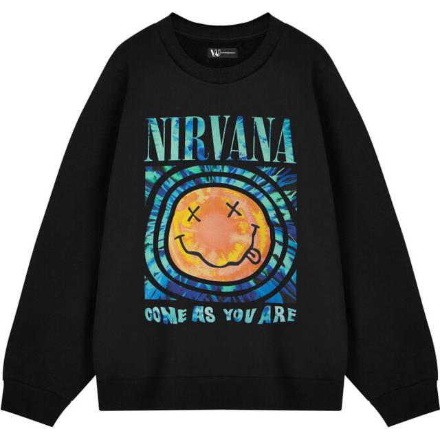 (X-Large) Nirvana Sweatshirt (Unisex Black)