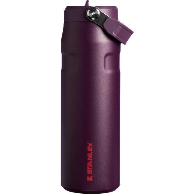 Stanley IceFlow Flip Straw 2.0 Water Bottle 24 OZ | Built-In Straw with Larger Opening | Lightweight & Leak-Resistant | Insulated Stainless Steel | BP