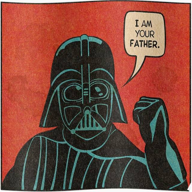"(Darth Vader Star Wars Vintage Comic=7248) Posters 16x20"" or 18x18inch Wall Art Living Room Bedroom DÃ©cor Print"