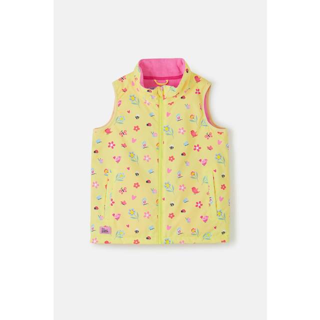 Alex Waterproof Breathable Gilet - Yellow - 7-8 Years