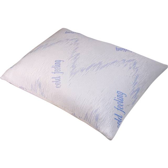Shredded Memory Foam Cooling Pillow - Machine Washable Cover - Standard Size