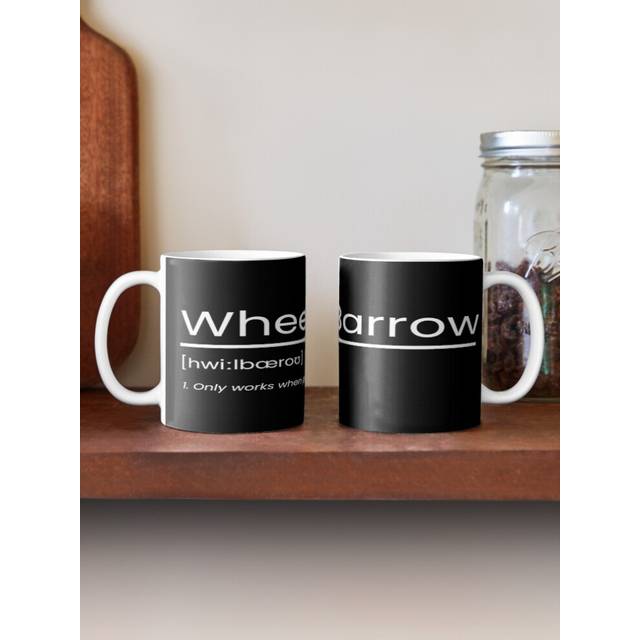 (Offensive Nicknames - 'Wheel Barrow - Only works when pushed.'-7670) Coffee Mugs 11oz Funny Cat - Cat Humor - Sassy Cat (10) Ceramic Mug Cute Novelty