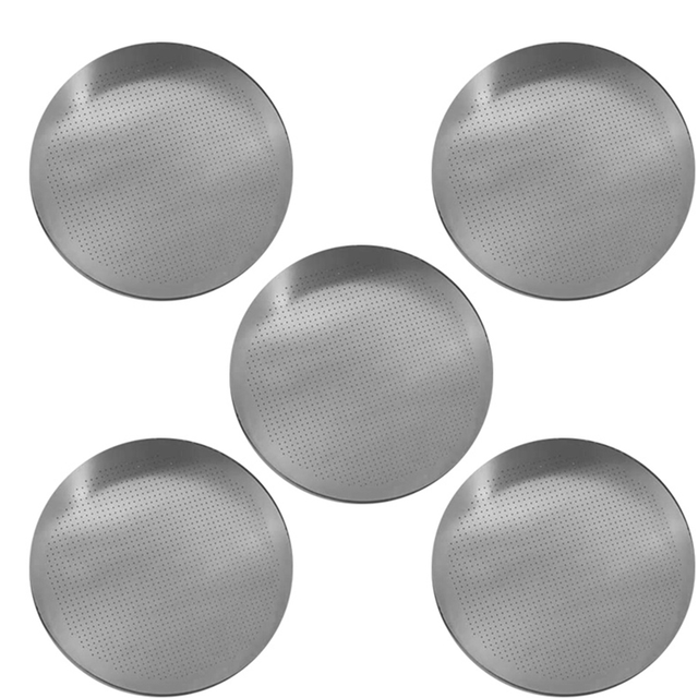 5Pack Reusable Coffee Filter Screen Contact for 62MM Espresso Machine