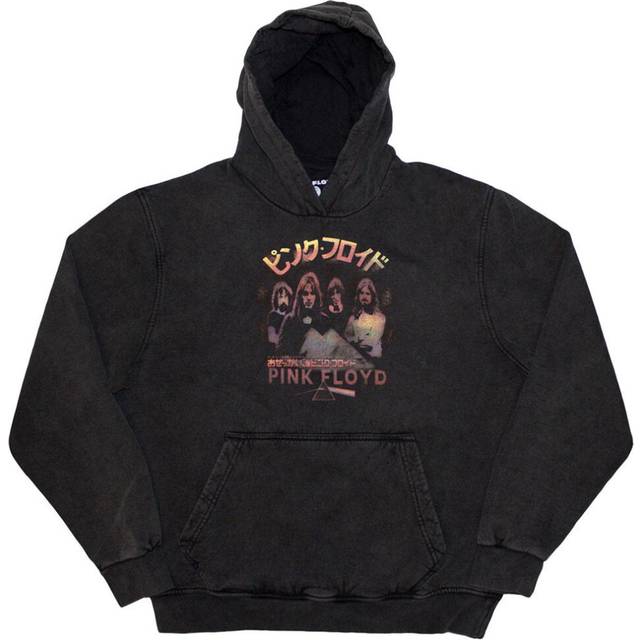 Japan Poster Pull Over Hoodie - Charcoal - L
