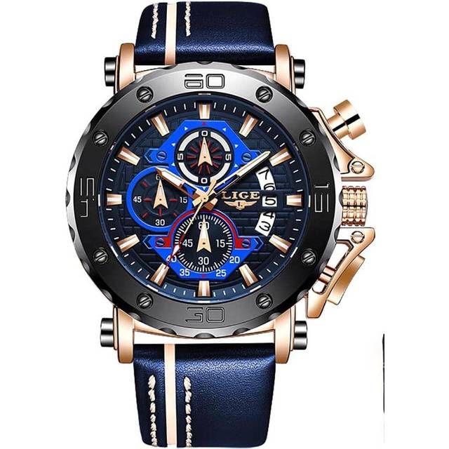 men 3D Engraved Dragon Waterproof Exquisite Watch