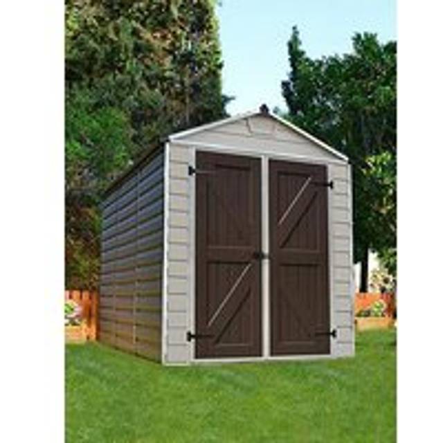 Canopia By Palram Skylight Shed 6X8 Tan - Special Pack - One Colour