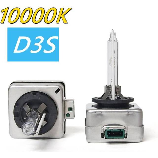 (as the picture, 10000K D3) 1 Pair Car Xenon Headlight Bulbs D1s D2s D3s D4s Lamps 4300k 5000k 6000k 8000k 10000k Headlamp Light 12v 35w Auto Xenon La
