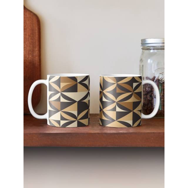 (Bronze Geometric Harmony-692) Coffee Mugs 11oz if you're looking for a soft serve go get ice cream Ceramic Mug Cute Novelty Christmas Gifts