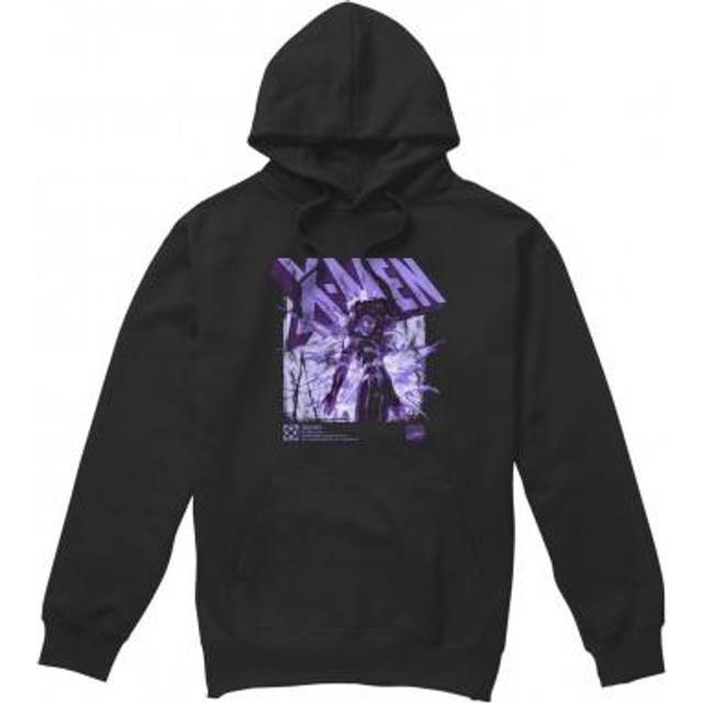 (XXL, Black) Marvel Mens X-Men Jean Grey Infographic Hoodie