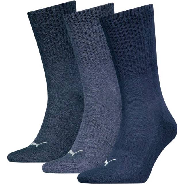 Puma 3-pack Cushioned Next Crew Socks - Navy-2 - Strl 43/46 * Kampanj *