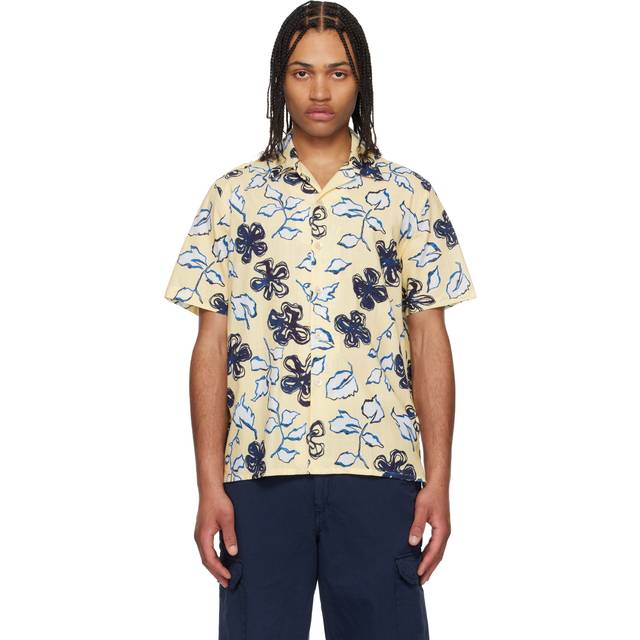 Paul Smith Casual Fit SS Shirt in Yellow - L