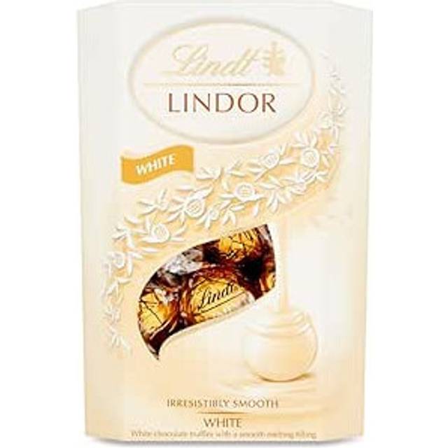 Lindt Lindor White Chocolate Truffles Carton 200G  Gift ForEaster