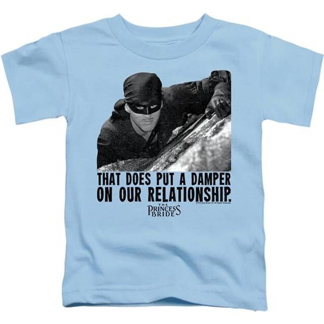 Trevco Sportswear PB149E-KT-1 Princess Bride Damper Toddler Short Sleeve T-Shirt, Light Blue - Large 4T