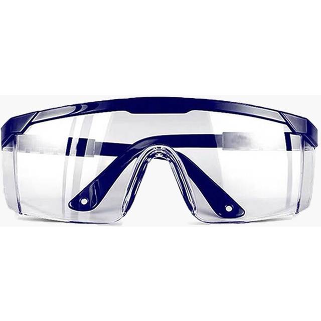 (Blue) Anti Splash Eye Protection Work Safety Goggles Windproof Dustproof Protective