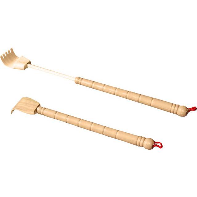 1pc Random Extendable Back Scratcher Bamboo Wooden Telescopic Flexible Anti Itch Self Massager Claw Extender Health99