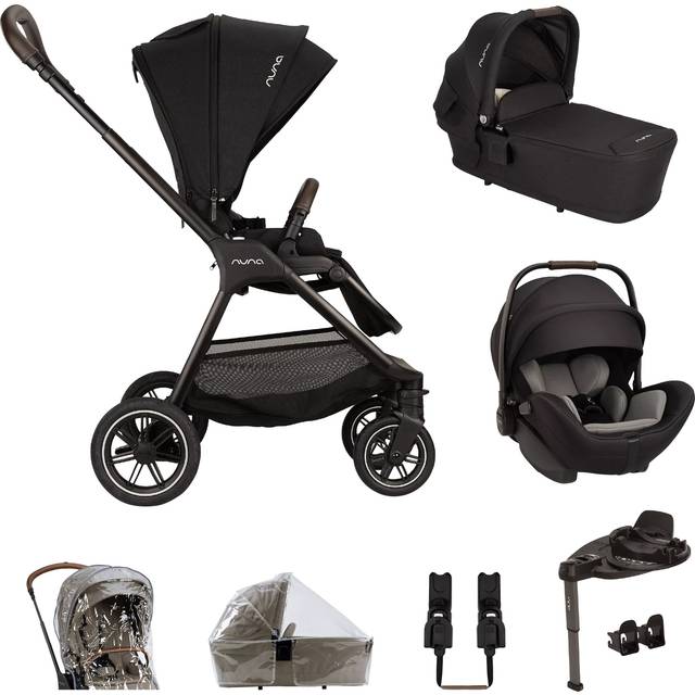 Nuna TRIV next ARRA flex Pushchair Bundle - Caviar, Caviar